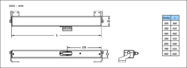 LK-LCD Dimension